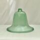 Garden bell in blown glass in beautiful condition dimension: height -23cm- diameter -31cm-
