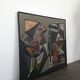 Large abstract painting