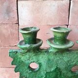 Tamegroute pottery candle holder
