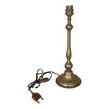 Solid brass lamp base