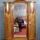 Wardrobe Louis XVI jumped back into precious wood marquetry around 1880