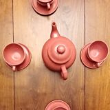 Tea service. Niderviller earthenware