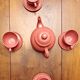 Tea service. Niderviller earthenware