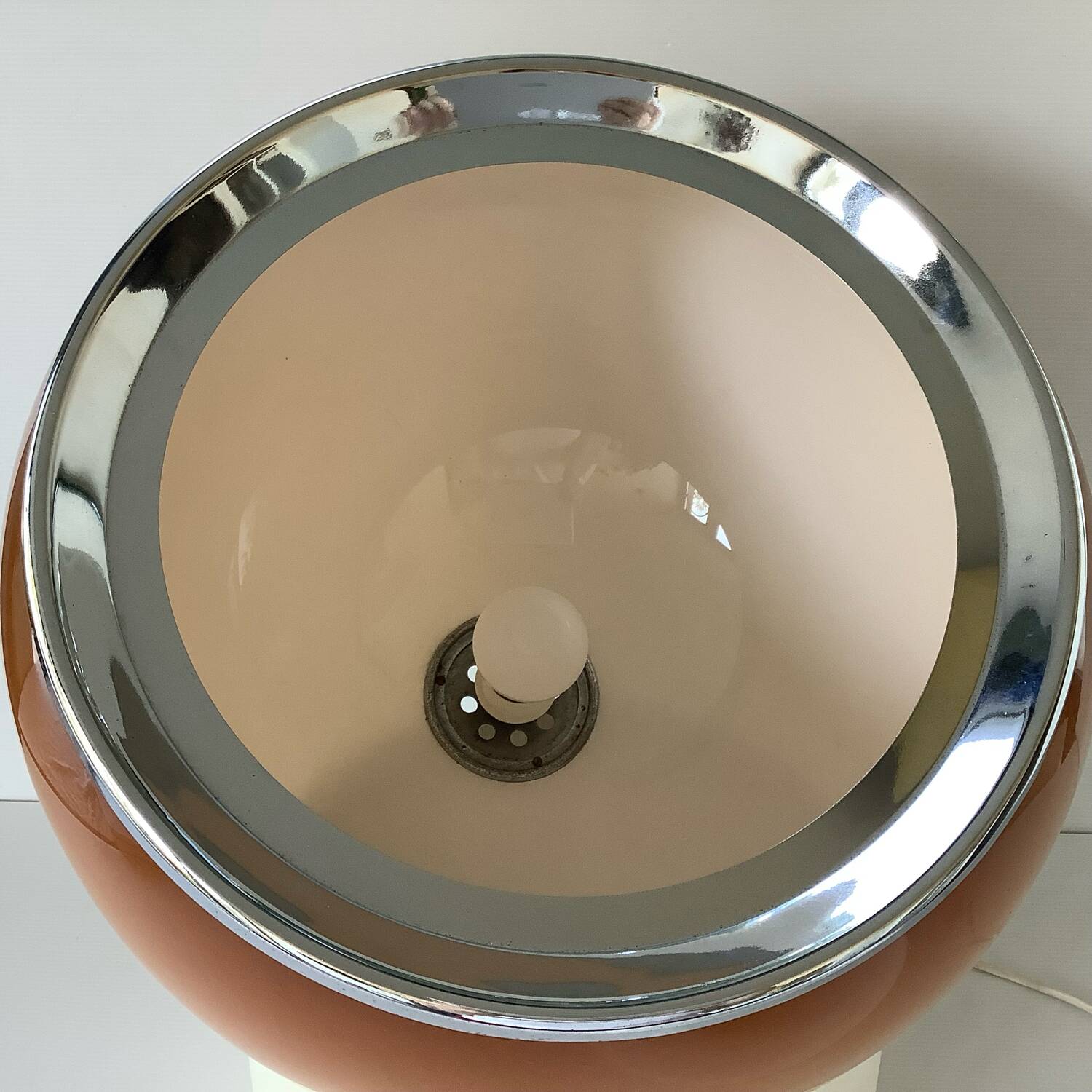 Harvey Guzzini Lamp Clan De Sol Meblo Grand Model Ochre Beige Iconiq