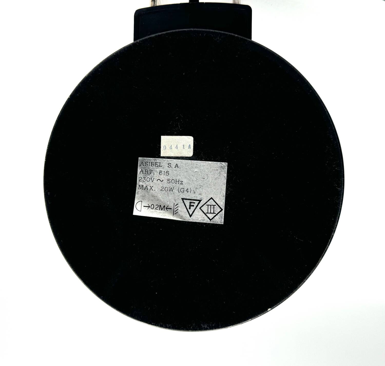 Vintage desk lamp from the ASIBEL Design brand from the 70s/80s