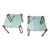 Timeless design by Peter Ghyczy – T24 side tables from the 1970s (60x60x45)