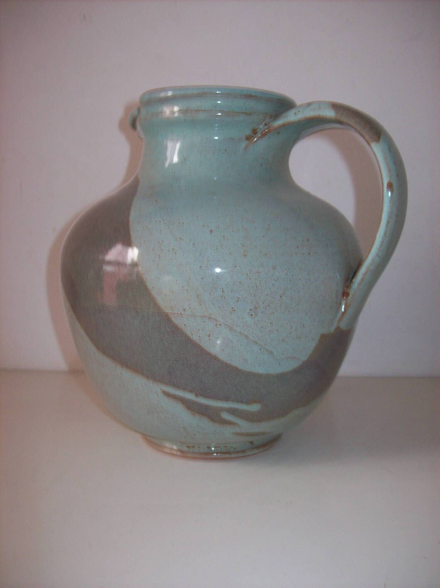 Ceramic jug signed Paturel
