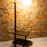 Floor lamp by Jindřich Halabala, Czechoslovakia, 1940s
