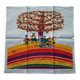 Henri Maire advertising tea towel