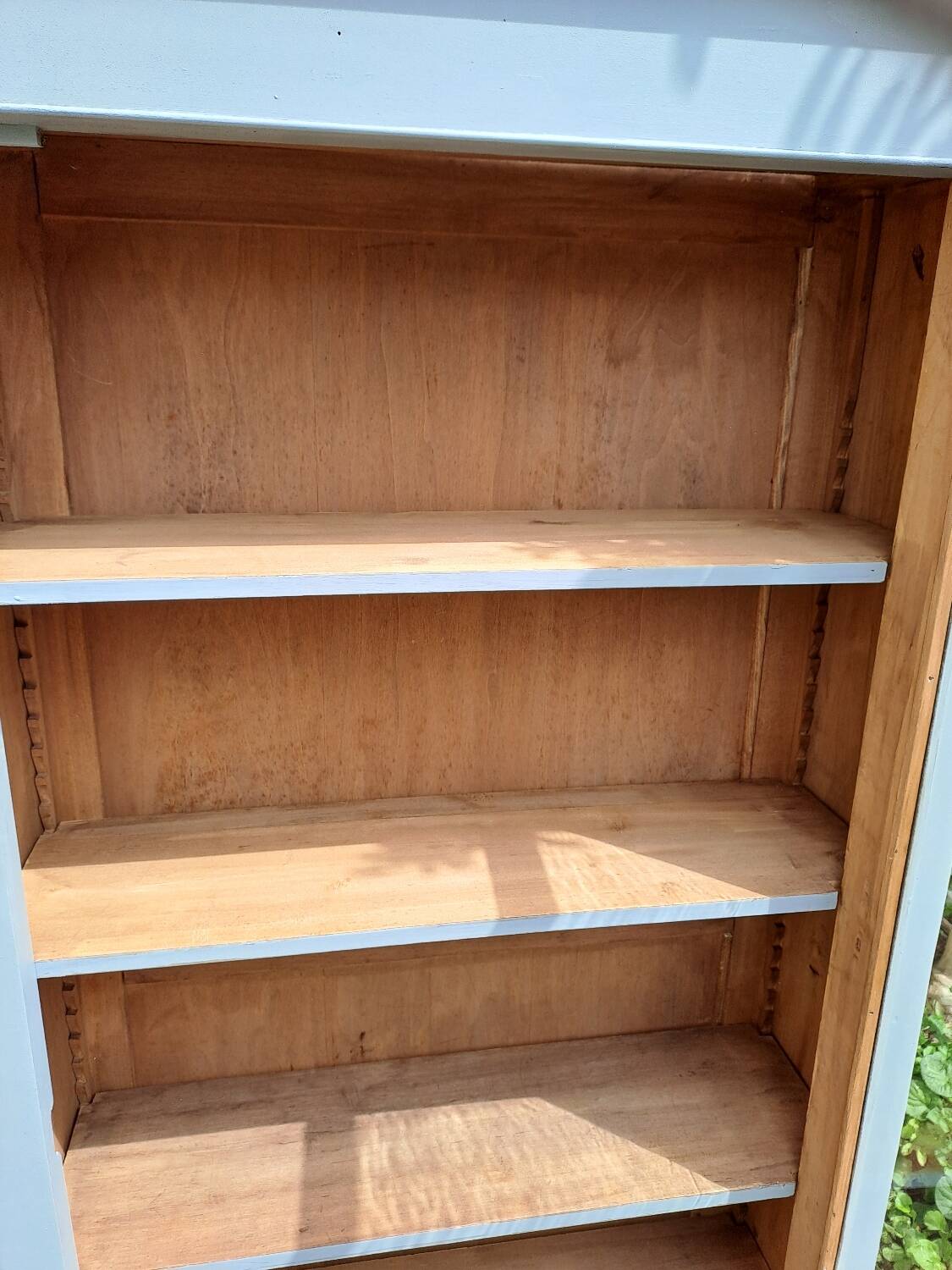Wardrobe with 1 glass door, late 19th century