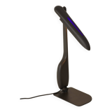 Black post-modern lamp by Philippe Michel, vintage design, Circa 1980