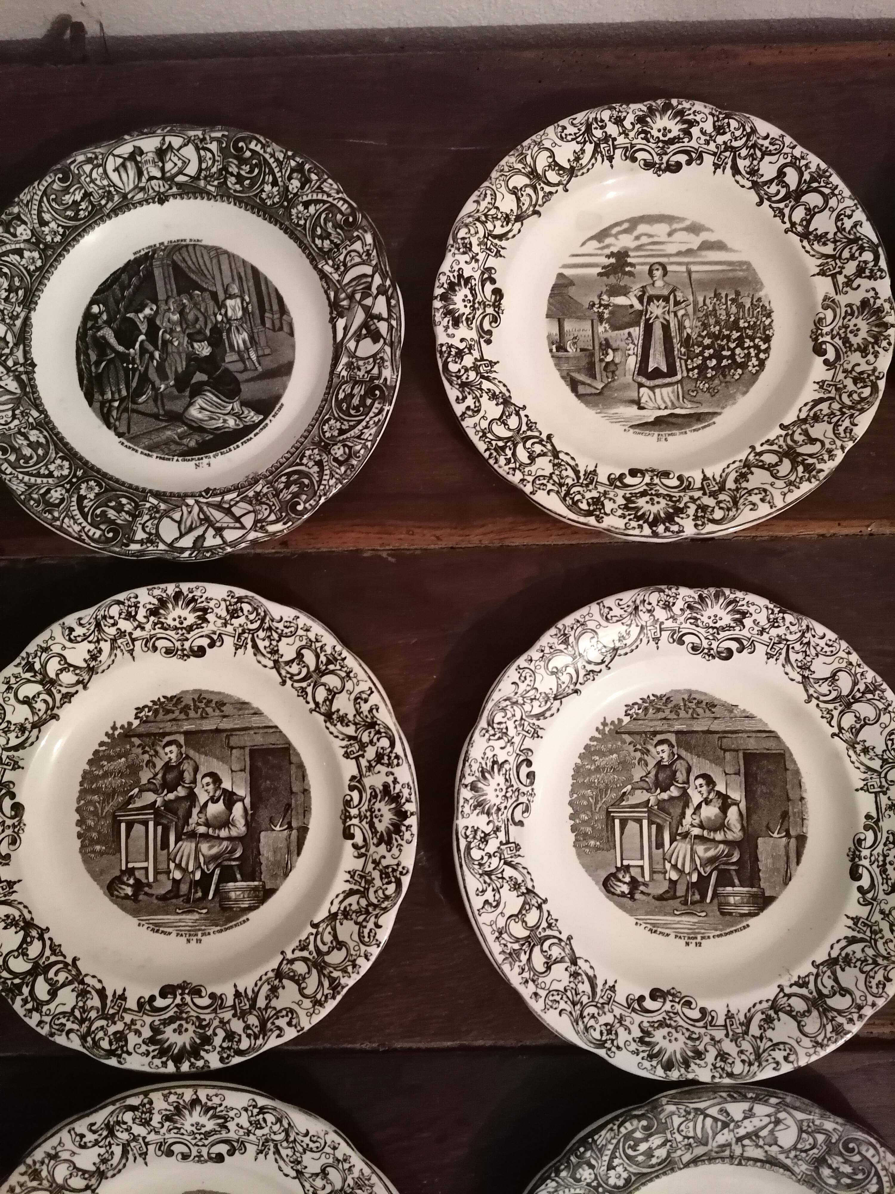 9 gien plates