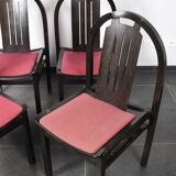 Set of 4 vintage Baumann chairs model Argos