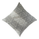 Black and white graphic cushion
