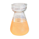 Bulb vase hyacinth granite glass