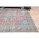 1970s Vintage Persian Handmade Wool Pink Area Rug 292x387