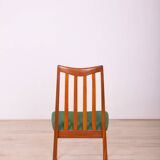 Fabric and Teak Dining Chairs by Leslie Dandy for G-Plan, 1960s, Set of 4