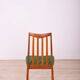 Fabric and Teak Dining Chairs by Leslie Dandy for G-Plan, 1960s, Set of 4