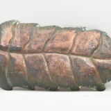 Tray sheet copper hammered