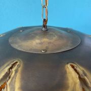 Mid Century Modern Brutalist Artichoke Pendent By Sven Åge Holm Sørens