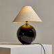 Lampe de table en verre