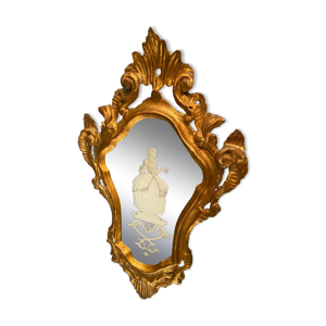 Miroir Rocaille Louis