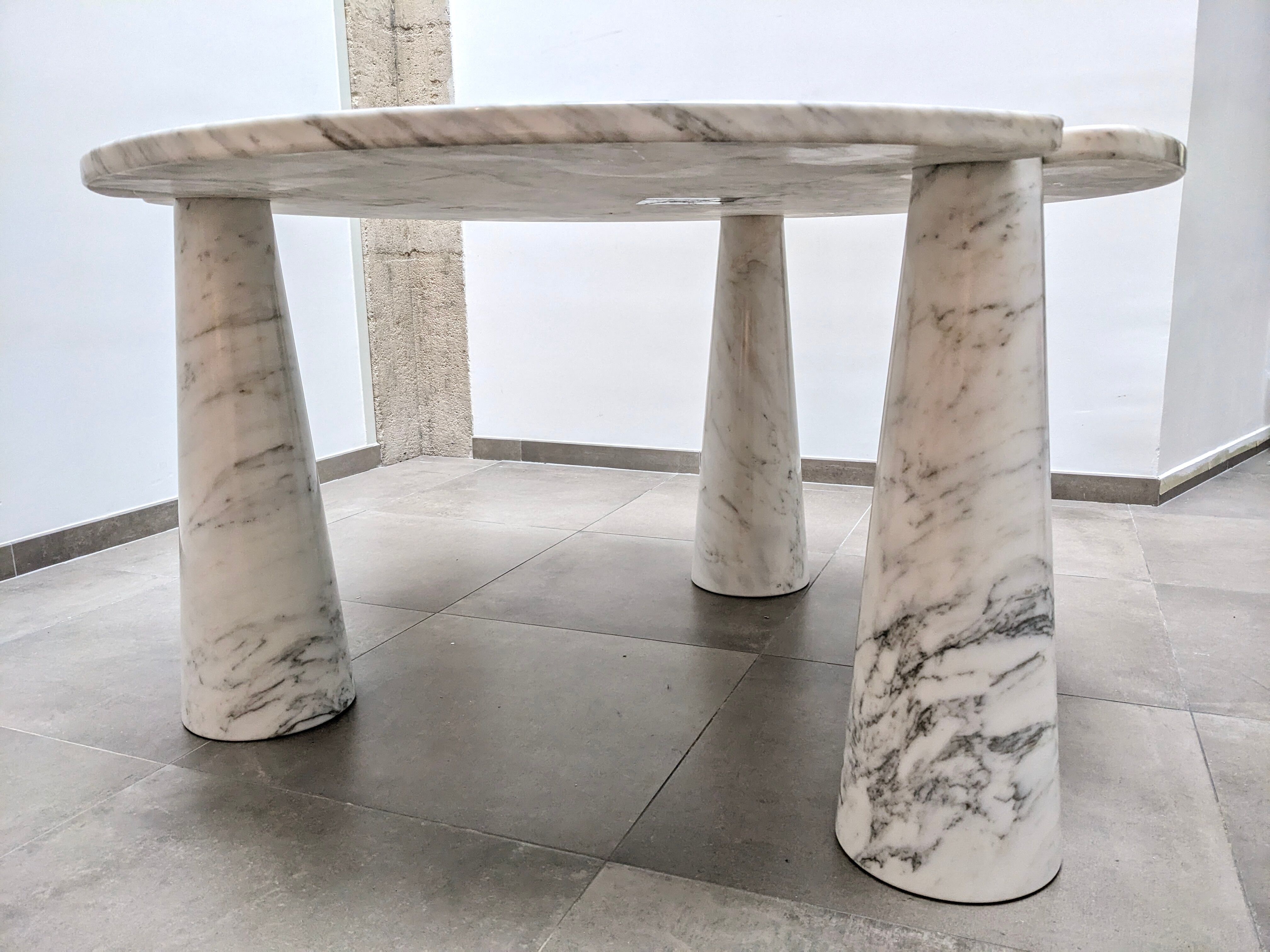 Dining table "Eros" Angelo Mangiarotti for Skipper