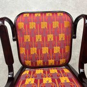 Art Nouveau office chair by Gustav Siegel for Thonet
