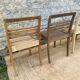 Set of 4 René Gabriel chairs