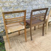 Ensemble de 4 chaises René Gabriel