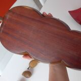 Exotic wood vintage fruit platter