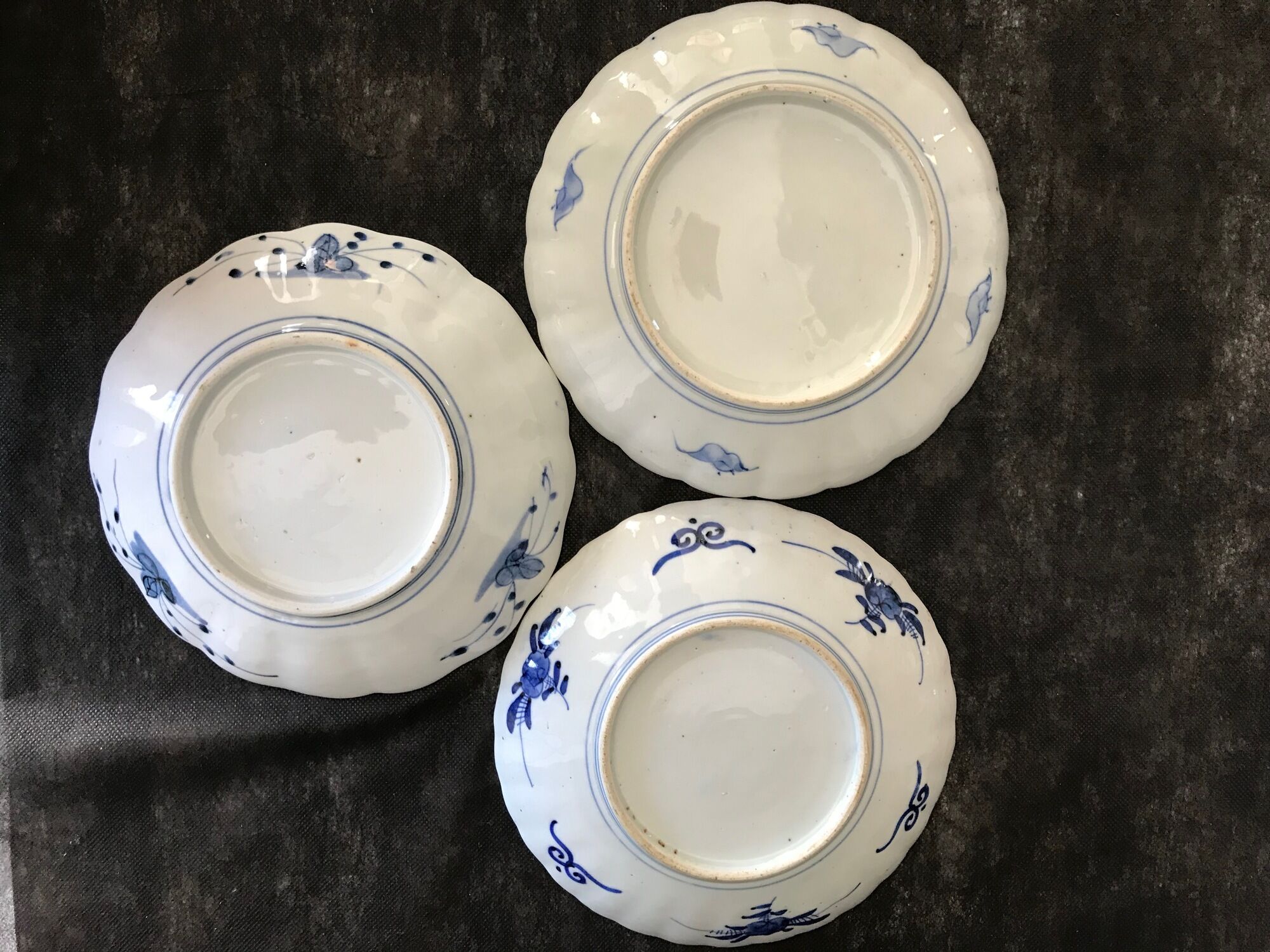 1065 Plates (3) - Imari - Porcelain - Japan - Meiji Period (1868-1912)