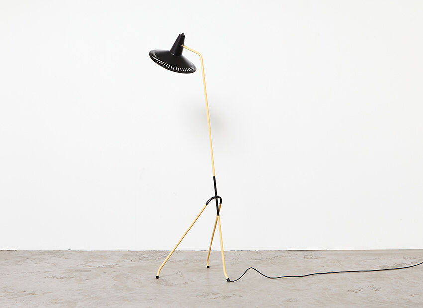 Rare Dutch Floor Lamp 1950s