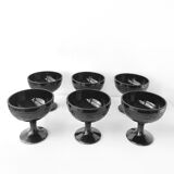 Set of 6 vintage fruit cups
