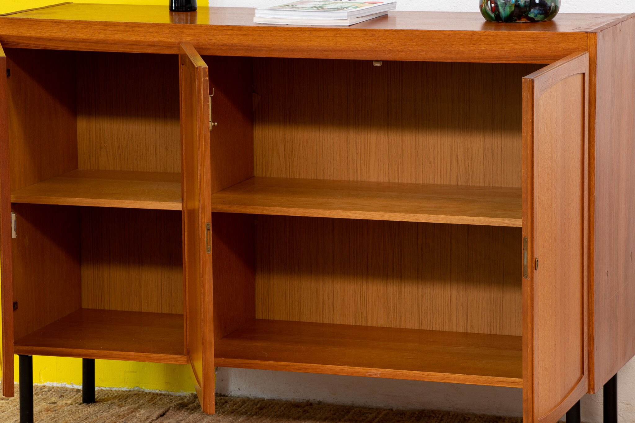 Vintage Scandinavian sideboard – 135 cm