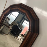 Wooden window mirror