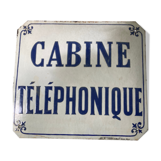 Plaque emaille ancienne
