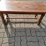 Solid oak coffee table