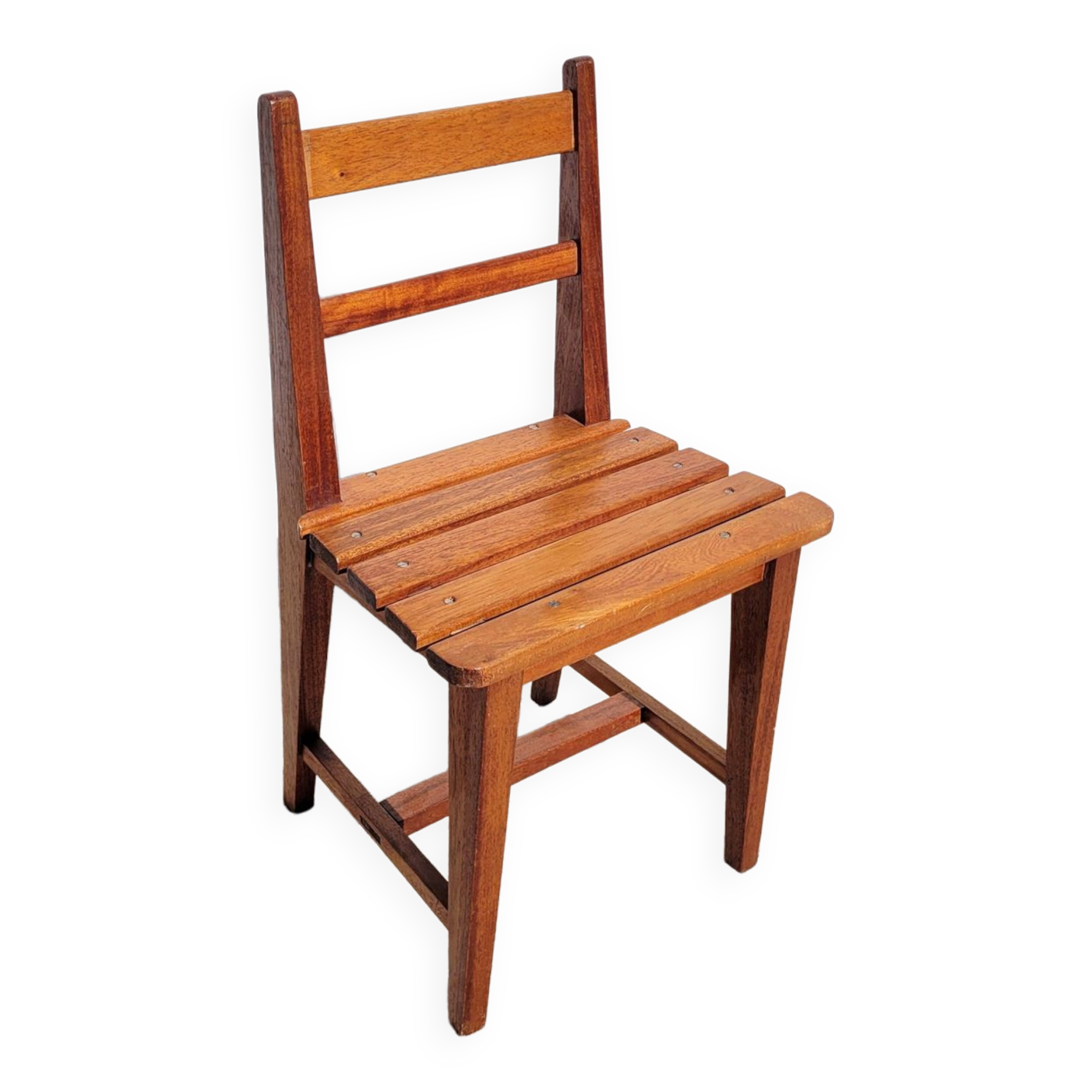 Small vintage wooden children's chair