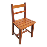 Small vintage wooden children's chair