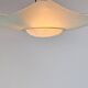 Vibea Quadra Ceiling Lamp in Ice Glass and Brass, 1970s