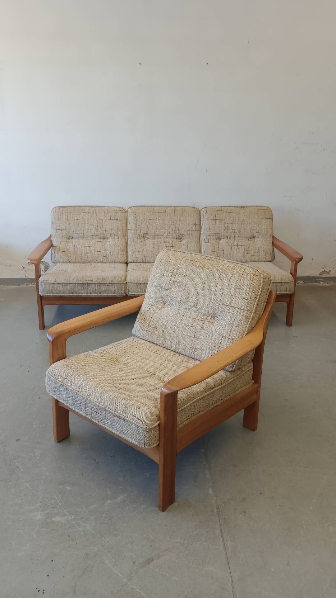 Teak living room set