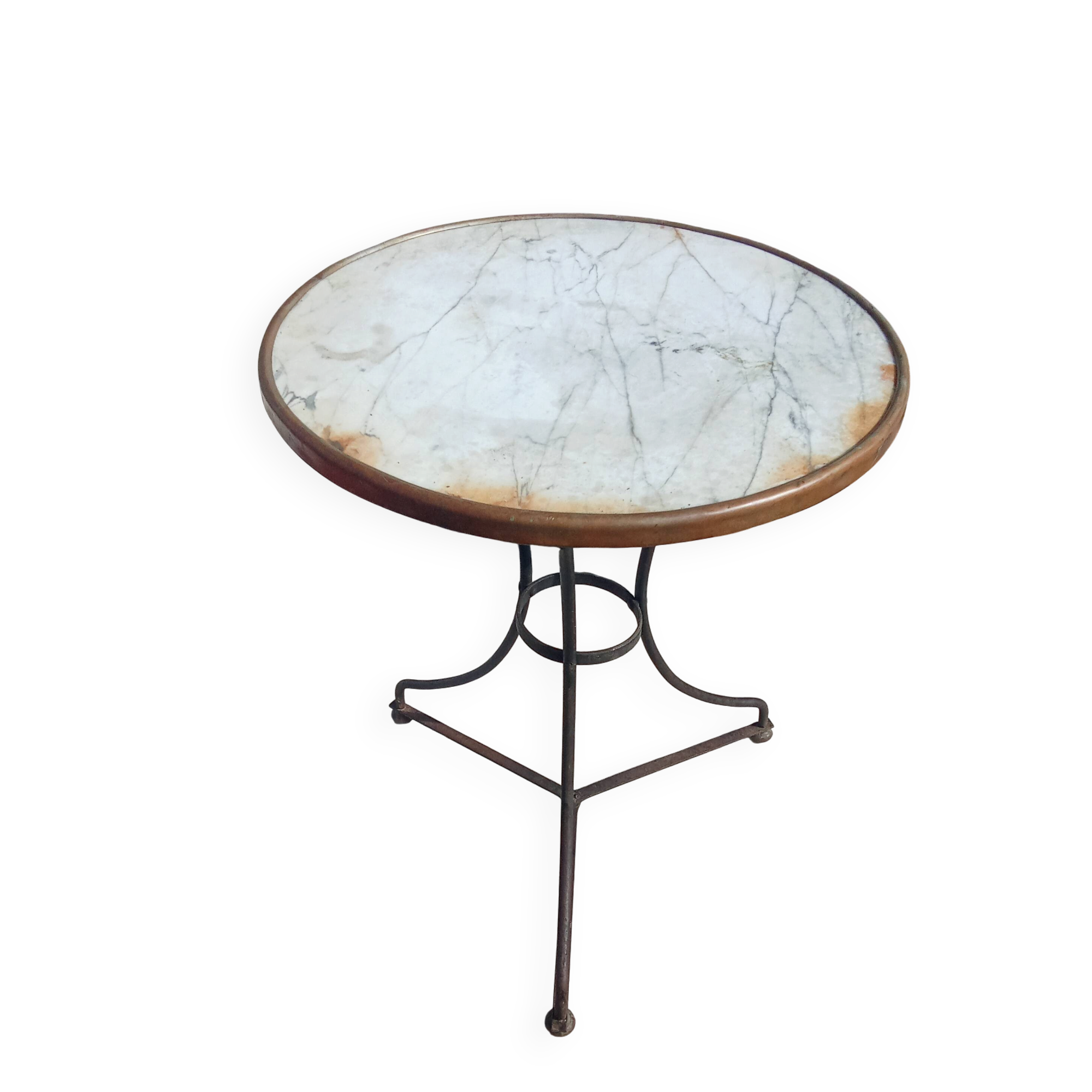 Old bistro table.