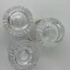 6 GLASSES A THE TURKISH CRISTAL PASBACHE UNDER CUP SPOONFULS JUMBO STAINLESS STEEL 18/8