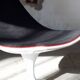 Space Age armchair lacquered fiber and fabrics 1970