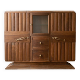 Art Deco walnut buffet - Generous dimensions (L 120 cm × H 85 cm × D 40 cm)