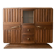 Art Deco walnut buffet - Generous dimensions (L 120 cm × H 85 cm × D 40 cm)