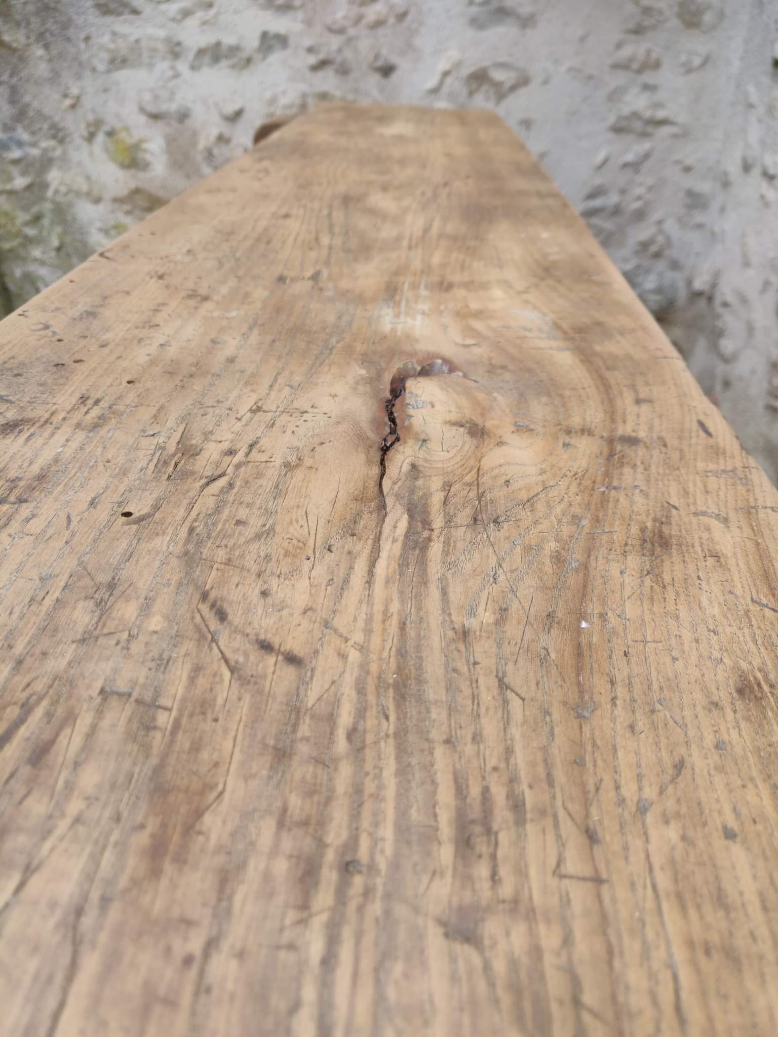 Old workbench renovated