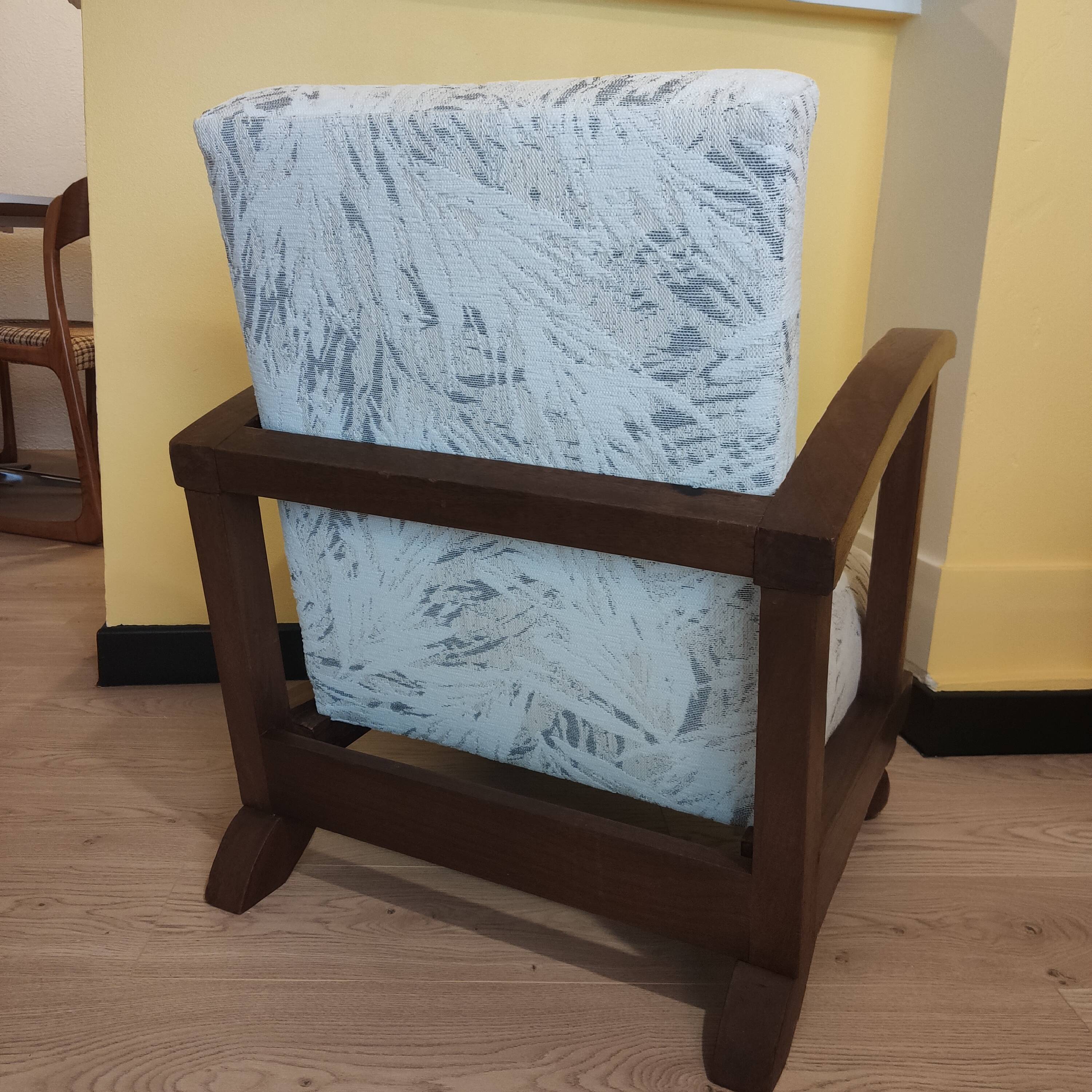 Fauteuil Chauffeuse Art Déco