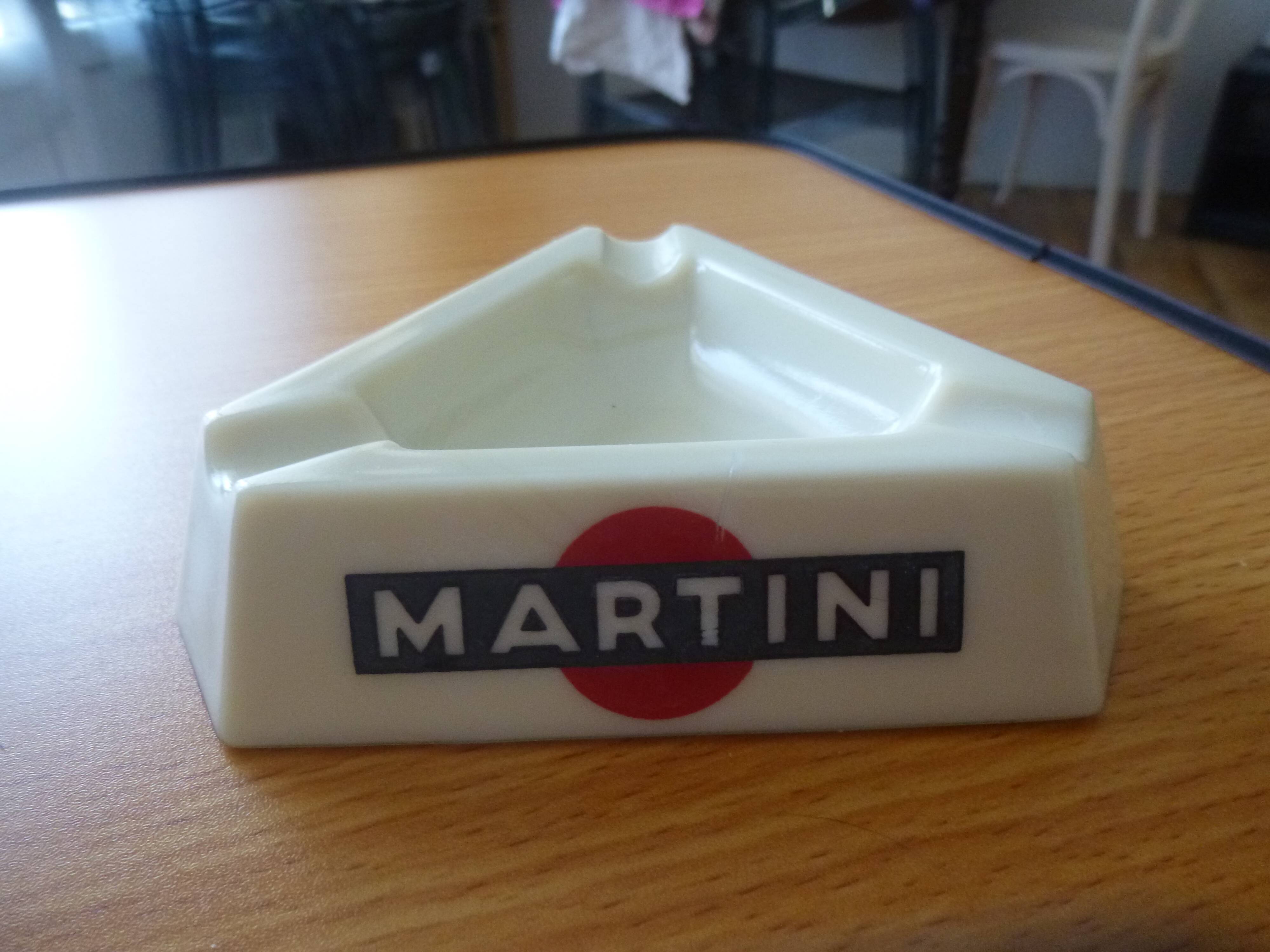Martini advertising ashtray